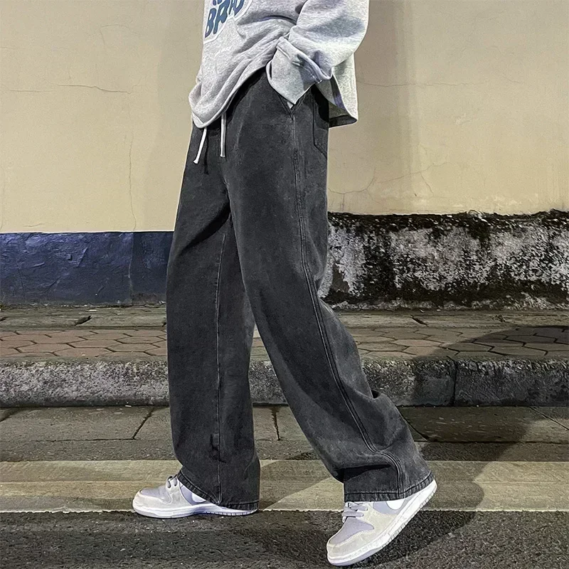 Calças Jeans Masculinas Estilo - Streetwear Brand Denim avaliação e preço