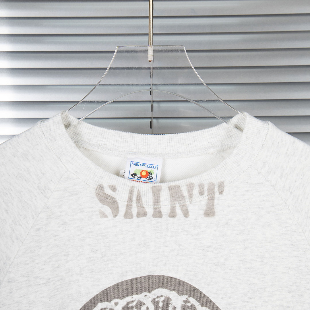25fw Moletom Saint Co-brand co - Streetwear Brand Vintage avaliação e preço